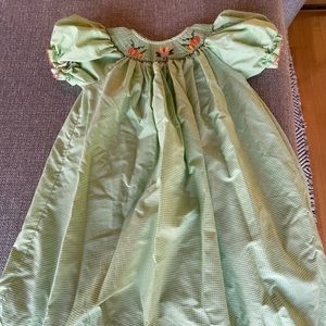 Smocked Thanksgiving dress